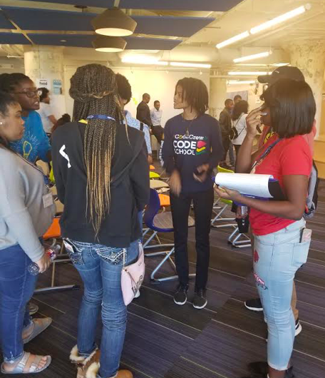 CodeSchoolMphs's tweet photo. Our program produces some passionate and dedicated #tech talent. Case in point, Melaati and Maddie are Code School Graduates who volunteered to mentor a group of teens during #48HourTeen Launch event this week. 

Thanks ladies, you're best! https://t.co/TZ33wwrNKL