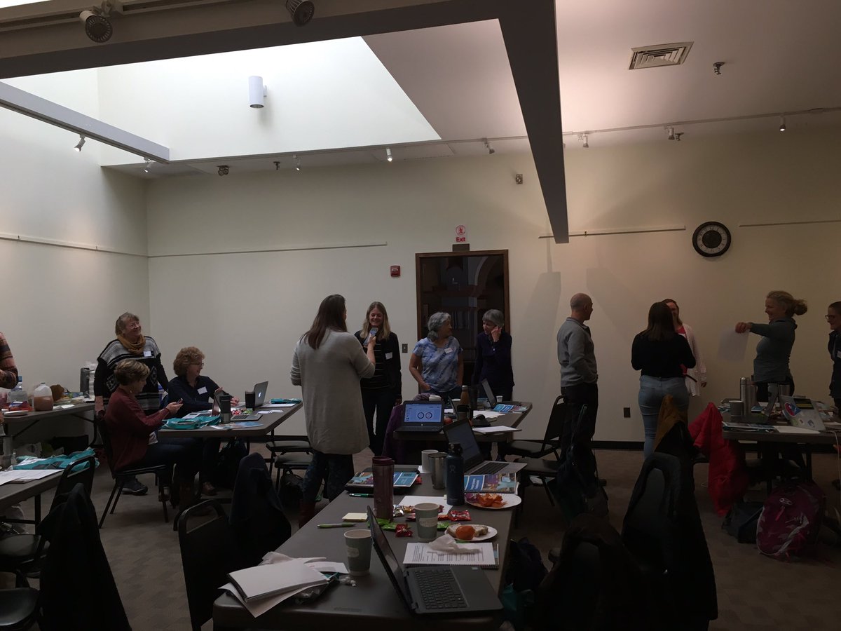 The whole room is coding at our <a href="/codeorg/">Code.org</a> fundamentals workshop!  <a href="/gyoungvt/">Greg Young</a>