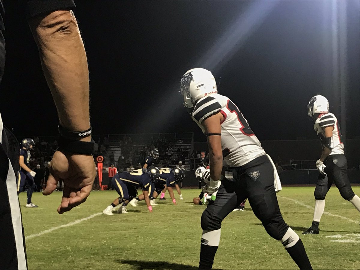 ReporterRoar's tweet photo. Last night’s varsity football game against Tornillo 
7-13
Took a loss but we’ll get em’ next time boys 💙 https://t.co/tmxJY94uZw