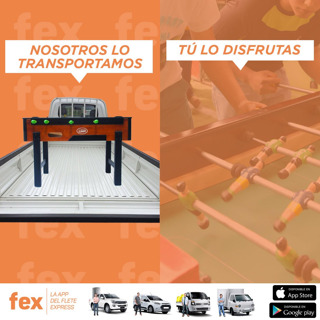 fexfletes's tweet photo. Te la hacemos fácil! Cuenta con nosotros para trasladar lo que quieras 🚚💪  ¿Quién se anima a un torneo de Taca Taca este sábado? https://t.co/gsjdtStVlE