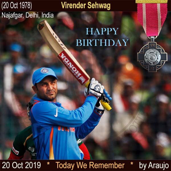 Happy Birthday Virender     