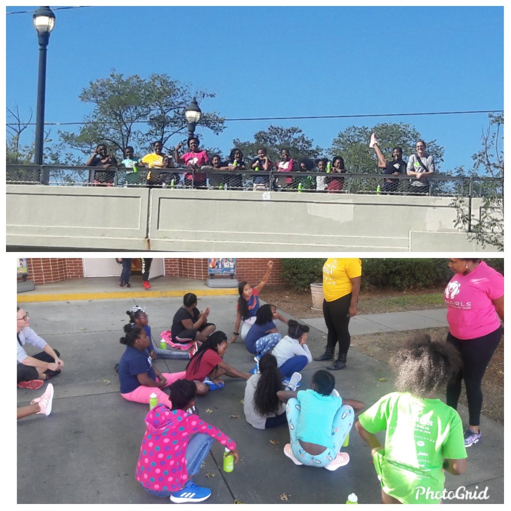 Girls on the Run!  @HopeHillElem  EAGLES are in training  for our race in Nov. 17th!  Let's get it!  @atlbeltline