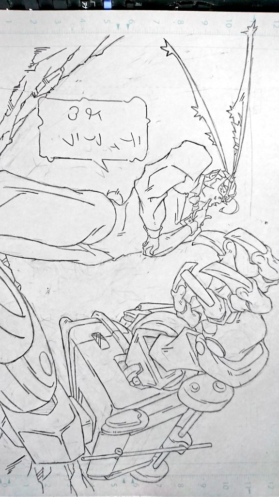 中々イメージ通り描けないので進まない・・・色々勉強して練習せねばε=(ノ゜Д゜)ノウオリャー

「宝冠」と書いて「ティアラ👸」・・・💦 
