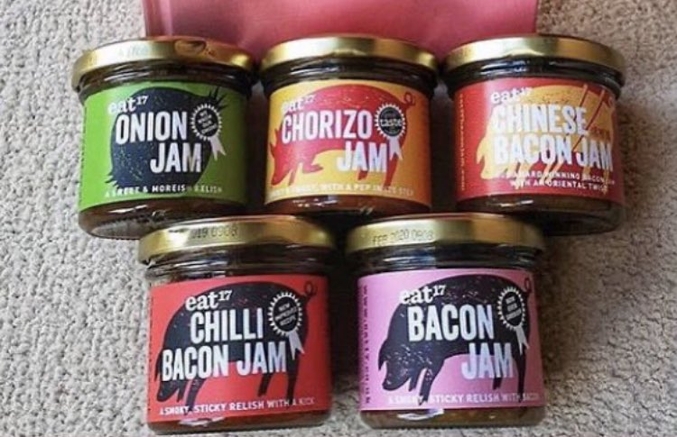 baconjam17's tweet photo. WEEKEND OFFER! 💥 Buy two jars of ANY flavour bacon jam and get a jar of our onion jam FREE! Online only. Click the link in header to order! 👆🏻💚 https://t.co/3bBlZjZvAD