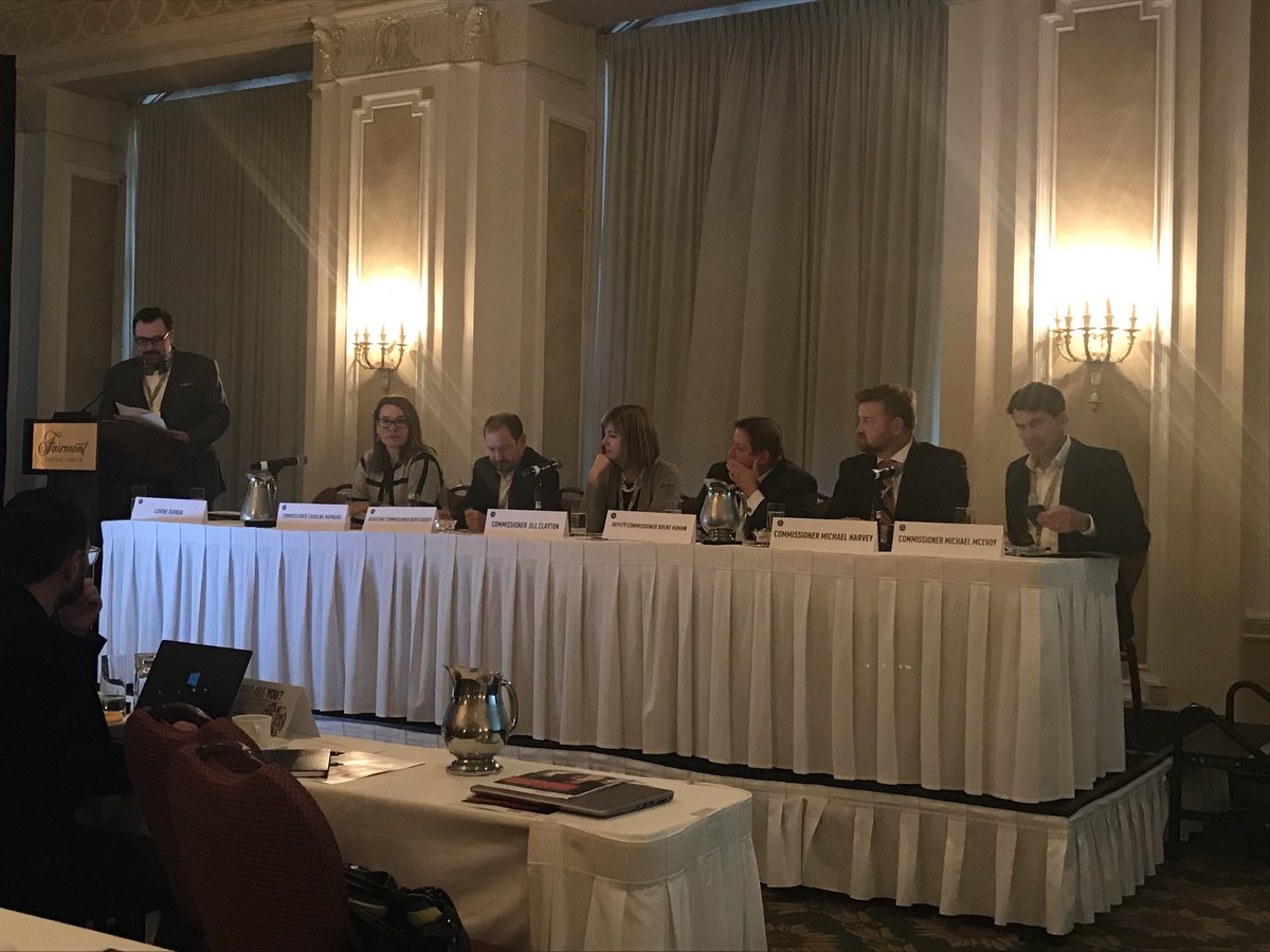 SuzanneLMorin's tweet photo. Another engaging Regulators panel @CBA_News #cbaprivacy discussing vexatious requests, legislative dev’ts incl. tweaks to BC residency requirements, use of data by political parties, centralized data integration in Ont, breach reporting and importance of collaboration. https://t.co/jbYPAsjGQU