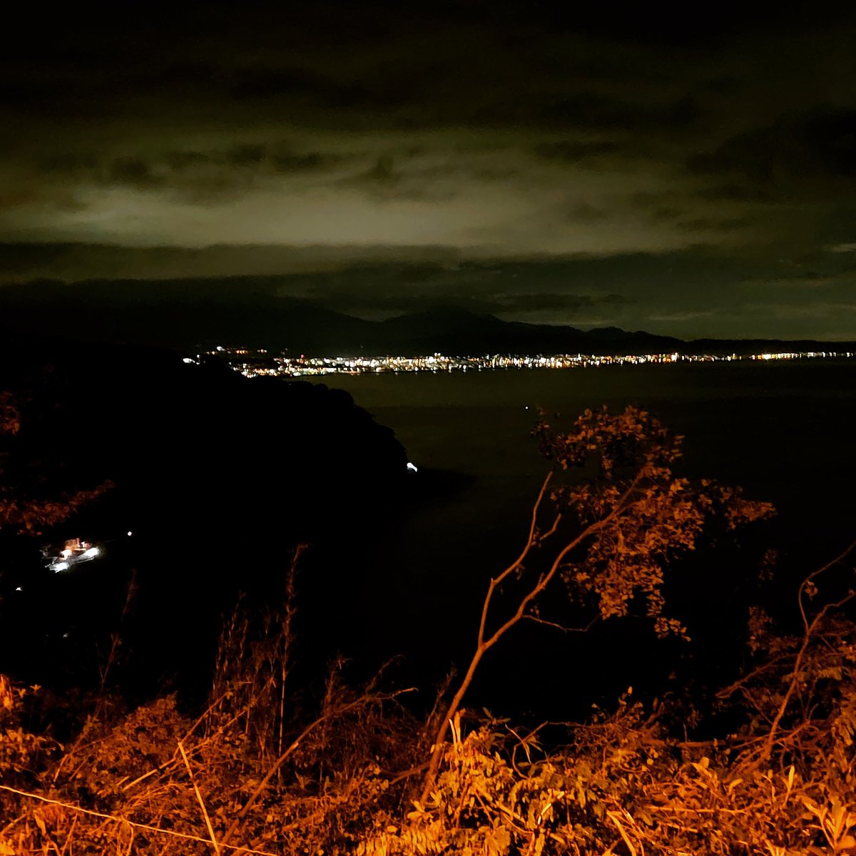 小田原街並み夜景