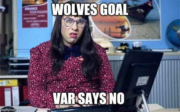 WestOzWolves's tweet image. Robbed by the ref and VAR!
#FVAR #WOLSOU