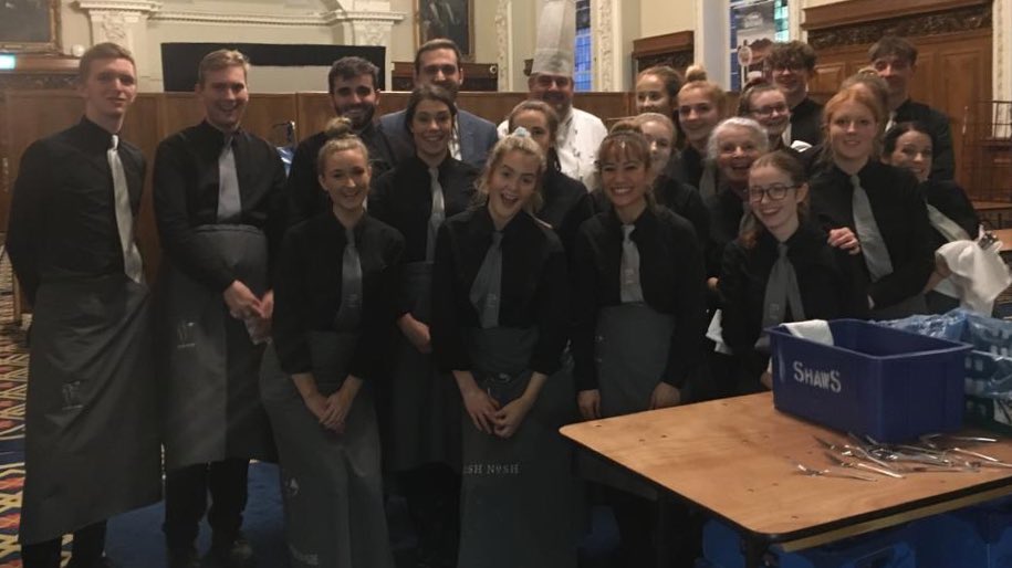 A lot of hard work went into the Homecoming by friends in <a href="/BelfastHarbour/">BelfastHarbour</a> <a href="/QUBelfast/">Queen's University Belfast 🎓</a> <a href="/UlsterUni/">Ulster University</a> <a href="/UlsterBankNI/">Ulster Bank</a> <a href="/FailteFeirste/">Fáilte Feirste Thiar</a> <a href="/europahotel/">Europa Hotel Belfast</a> <a href="/belfastcc/">Belfast City Council</a> <a href="/mrpglobal/">mrp-global</a> <a href="/unosquare/">Unosquare</a> &amp; <a href="/IrishBusinessNY/">The IBO New York</a> but we all doff our hats to the team at <a href="/POSHNOSHireland/">POSH NOSH</a> who worked hardest of all. 🙌👏