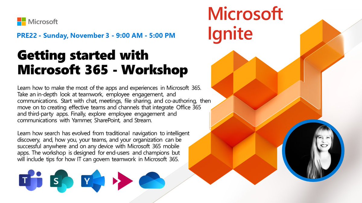 tracyvds's tweet photo. Super psyched to be delivering this pre-day workshop at #MSIgnite. If you signed up, get ready for the most fun you've ever had in a workshop. See you there! #ZeroBoring #AllDayFun More Info: https://t.co/KEIAshwqPh https://t.co/1BLHJDm6kI