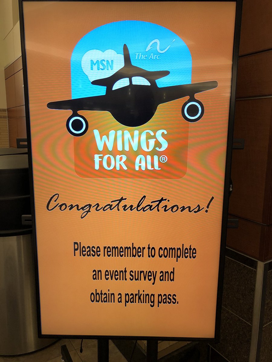 We loved participating in today’s @TheArcUS Wings for All as a @MSN_Airport therapy dog team and Tucker made a lot of new friends. @APTherapyDogs #wingsforall #therapydogs