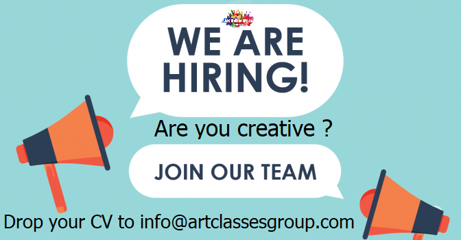 artclassesgroup's tweet image. Are you #creative #enthusiastic #hardworking and love #art?

Want to be a part of our team.

We are #hiring. Send us your CV to info@artclassesgroup.com