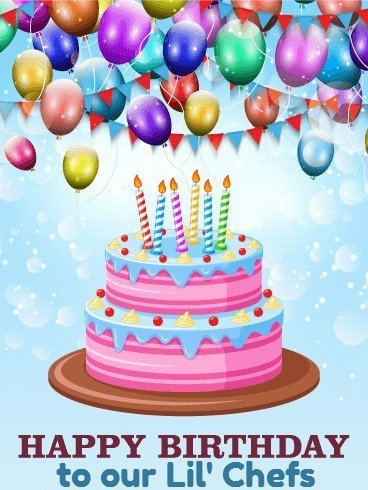 Happy Birthday Penelope, Hailey and Cynthia! Our Chefscan't wait to cook w/you and all your friends this weekend.For Birthday themes/info: wu.to/oY3ajS #party #cook #kidsparty