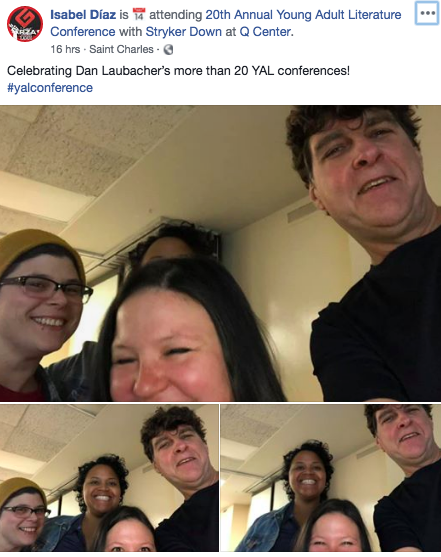 ClaudiaNEIUCCAS's tweet photo. Facebook, Insta, or Twitter, let's see your posts. #yalconference #gearupworks #trioworks @CCAS_NEIU https://t.co/t49FD12o0r