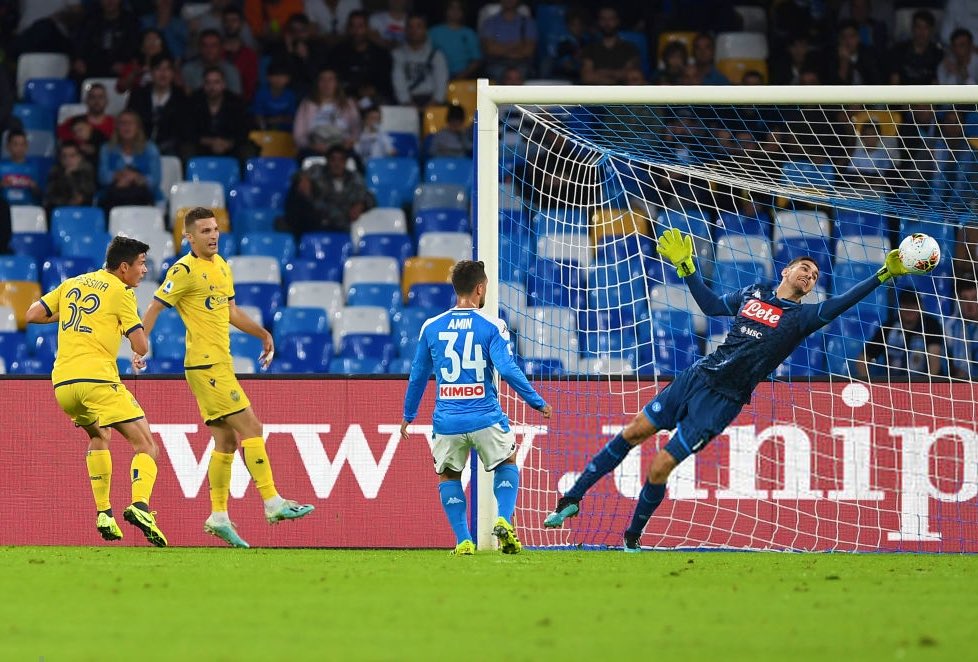 Napoli- Verona 2-0. Torna la vittoria per gli azzurri di Ancelotti