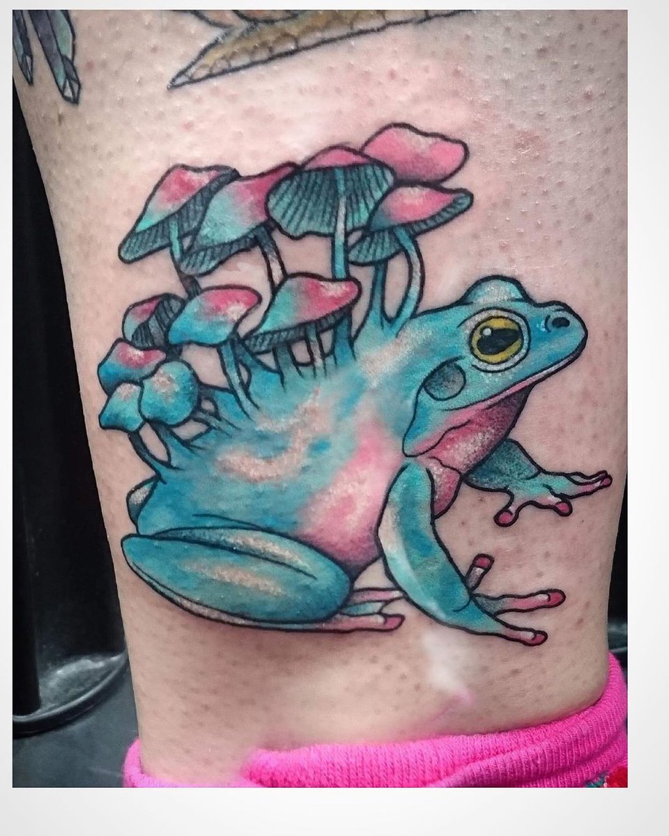 They say we get tattoos of frogs and mushrooms I am proud to be a walking  stereotype  rbisexual
