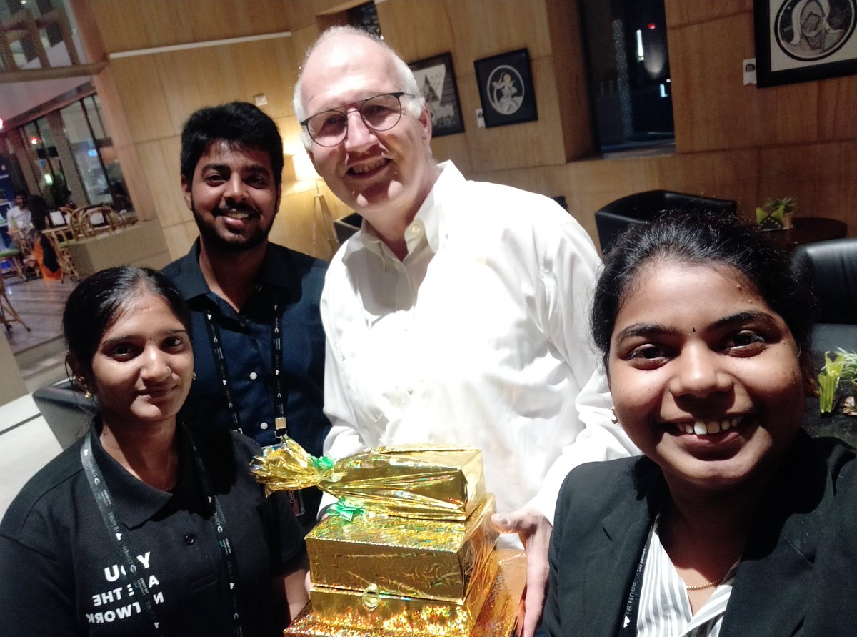 TGurijala's tweet photo. With @spiessa, the guy with the Swiss accent 😉 @thingsconindia - Asia's #largest conference on #LoRaWAN. It was great having you Andreas! See you soon and happy journey 😃 https://t.co/kMptG7pzHc https://t.co/0WD1p1HwzA