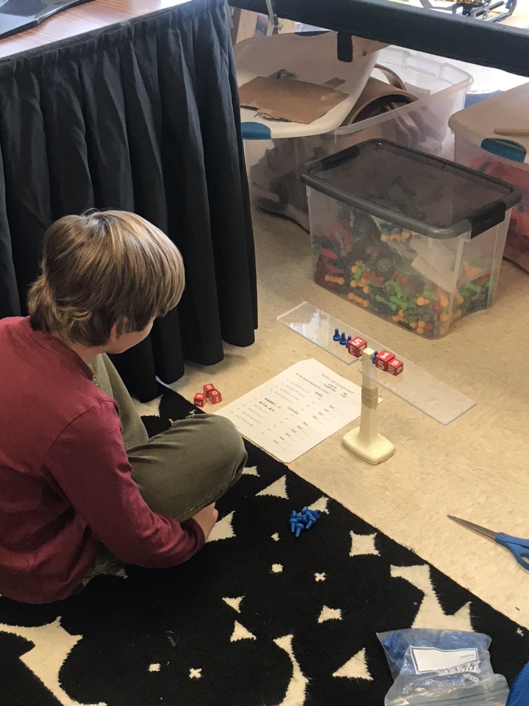 nickleberry_t's tweet photo. Check out this critical thinking & hands-on learning that I caught in action this week! Hands-on algebraic equations in 3rd Grade SAGE & hands-on number sense in Kinder! #mathmaticiansatwork #tpesstrong #canyoushowmeanotherway @LyssyKim @WrayKrista @SSchneiderCISD @JennineZZ https://t.co/ZEyJrb41yh