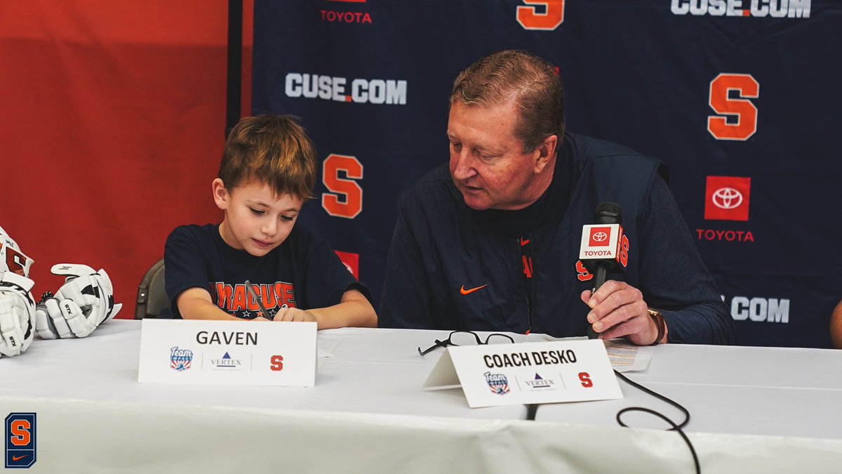 Syracuse Men’s Lacrosse (@cusemlax) on Twitter photo 🚨MAJOR RECRUIT ANNOUNCEMENT 🚨
We've officially added a very important player for the 2020 season.
Please welcome Gaven Bort to the Syracuse lacrosse family.
<a href="/GoTeamIMPACT/">Team IMPACT</a> 🚨MAJOR RECRUIT ANNOUNCEMENT 🚨
We've officially added a very important player for the 2020 season.
Please welcome Gaven Bort to the Syracuse lacrosse family.
<a href="/GoTeamIMPACT/">Team IMPACT</a>