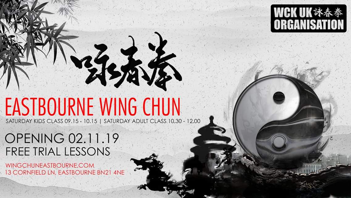 Grand opening of Eastbourne WCKUK 2nd Nov. Kids classes 09:15-10:15, adult classes 10:30-12:00. Book now to get first month free!
#wingchun #eastbourne #willingdon #bexhill #hastings #pevensey #polegate #wingchun #wckuk #selfdefence #kidsmartialarts #kidsselfdefense #antibullying