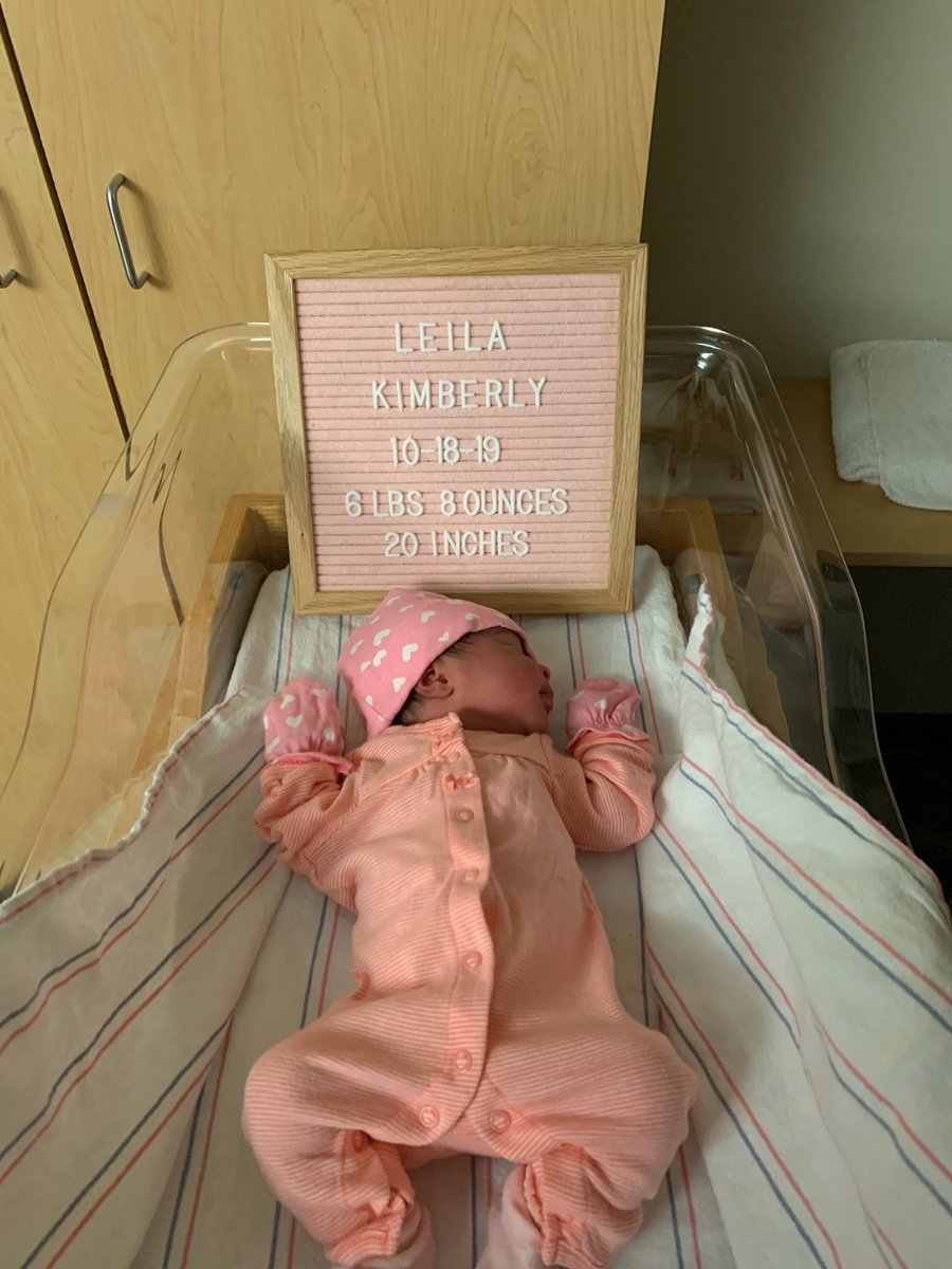 Congratulations <a href="/fsharp3/">Fred Sharp</a> <a href="/aiacoboae/">Mara Sharp</a> on bringing a new life into the world. ❤️ she’s beautiful. Leila is guna have a great mommy and daddy! Oh and uncle... 😂 #UncleTings