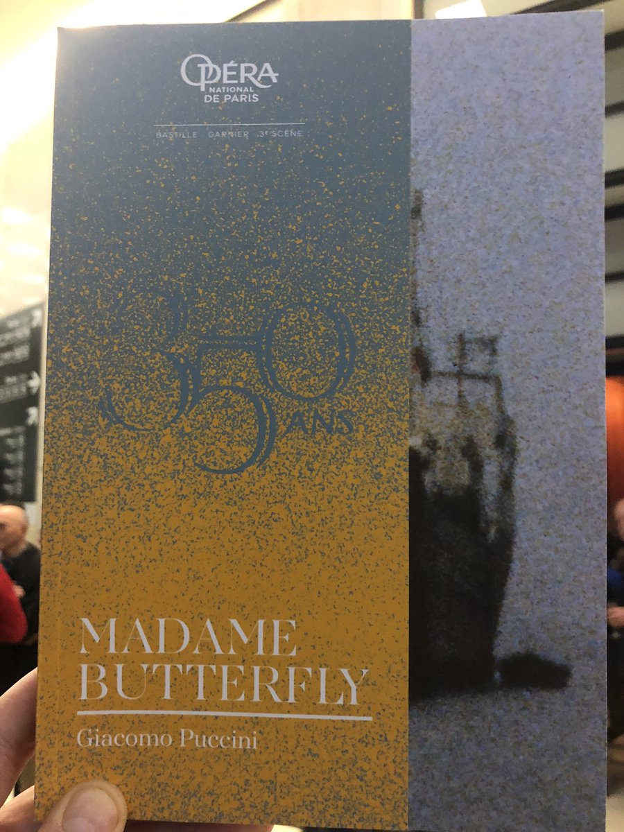 Superb elegant production #madameButterfly perfect #anamariaMartinez and #giorgioBerrugi @operadeparis #puccini #paris #operabastille