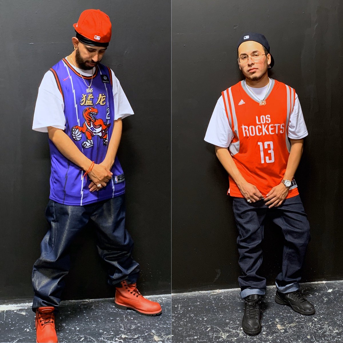 Our fits for <a href="/21savage/">Saint Laurent Don</a> 2000s theme Bday Bash 😂😂😂 we had to pull out the middle school clothes that still don’t fit us to this point 😂