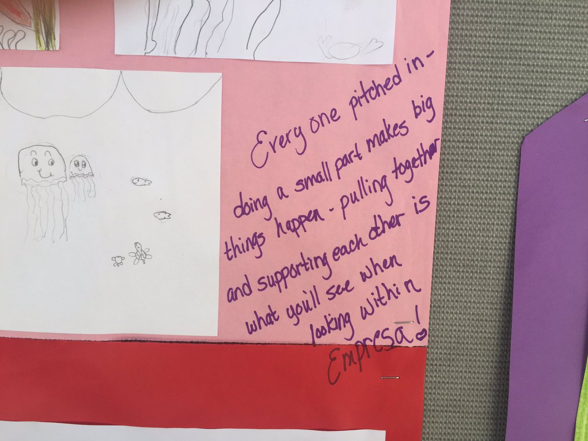 Dedicated Art educator Robyn Jean Buck led <a href="/EmpresaElementa/">EmpresaElementaryPTA</a> <a href="/KimArvidson31/">kimarvidson</a> students on this team project that taught collaboration, design, engineering elements from the students to create this masterpiece! <a href="/VistaBlueprint/">Vista Unified</a> <a href="/EngageVista/">VistaUSD FACENetwork</a>