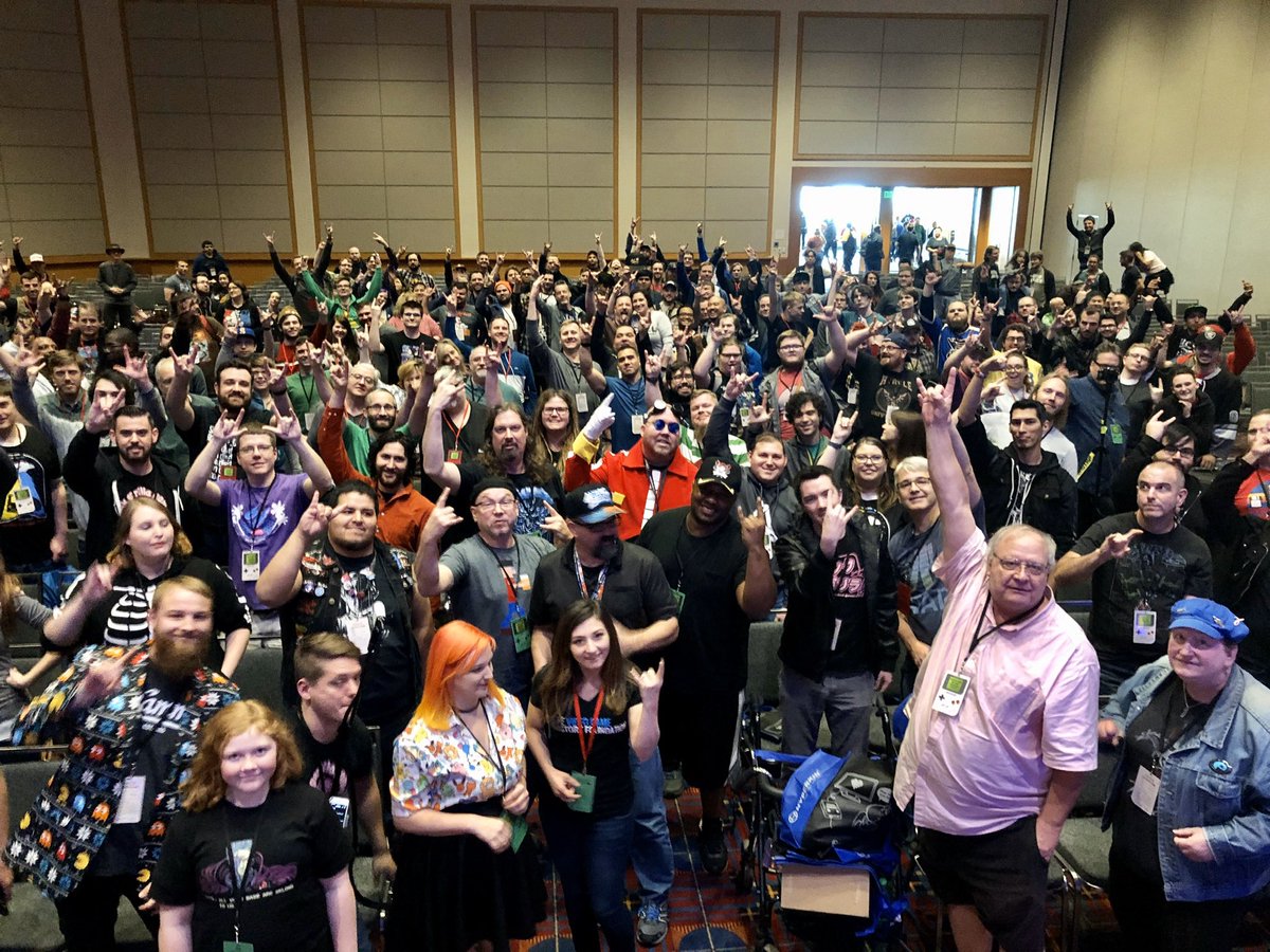 Our Metal Jesus Crew panel was a huge success today. Thank you to everybody who came. YOU ROCK!