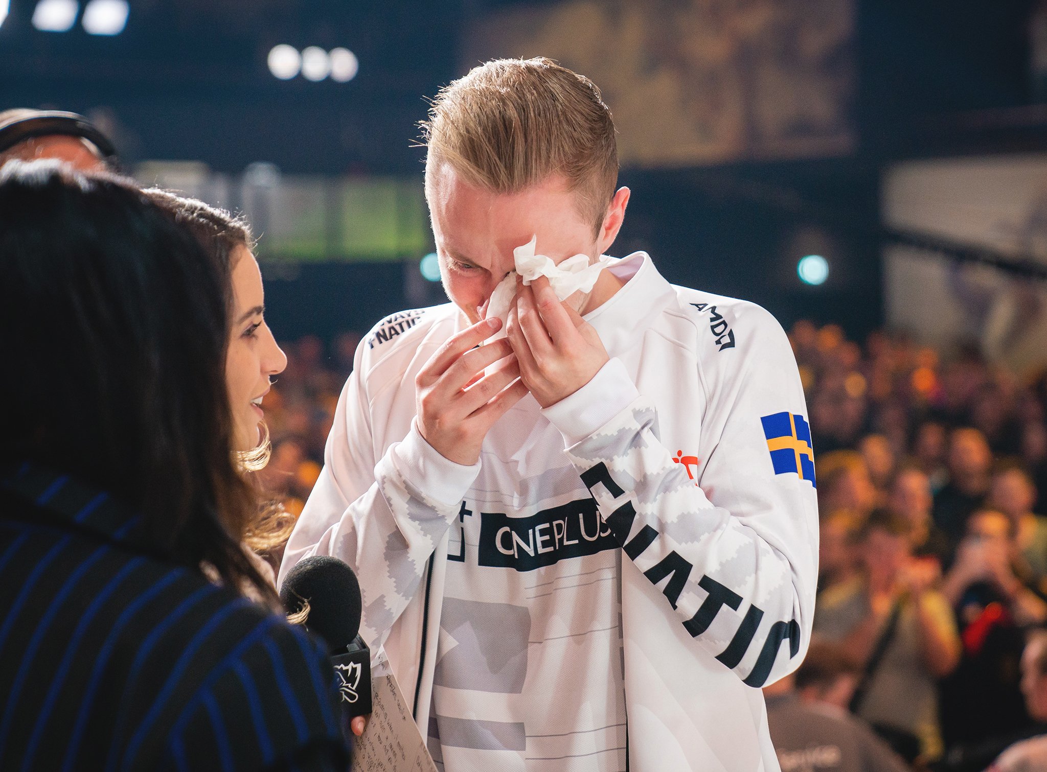 Rekkles tras ganar a Royal. Fuente Twitter @lec