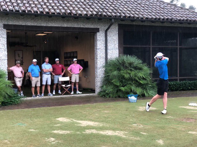 fredericagolf's tweet photo. Great day for our juniors in town who work on their game! Dodged some rain and got better!  Thanks @TomLovelady25 for hanging out w @dewsweepergolf @jacksonkgolf @EricBrunner8 https://t.co/ImrvWfr3Vu