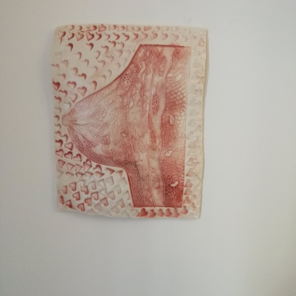 EarthyBond's tweet image. Celebrating my own breastfeeding journey and women and mothers I made this for a recent exhibition #breastfeeding #motherartist #