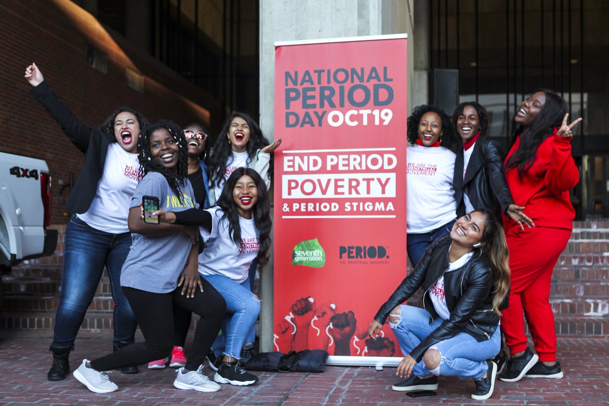 Today marked the first EVER #NationalPeriodDay! We joined @periodmovement to call on the #MenstrualMovement to stand up and lend your collective voice for #menstrualequity - and you did! 60 rallies across all 50 states mobilized to demand real change and an end to period stigma.