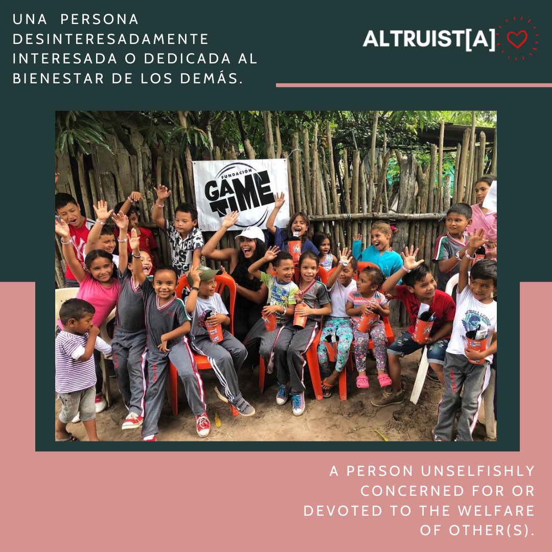 altruist_a_'s tweet photo. ♥ An altruist person.
.
♡ Una persona altruista.
.
_____________________________
#altruist_a #philanthropist #bethechange✨ @GameTimeFound  #Nonprofit #Altruist https://t.co/sGkXe2mEtx
