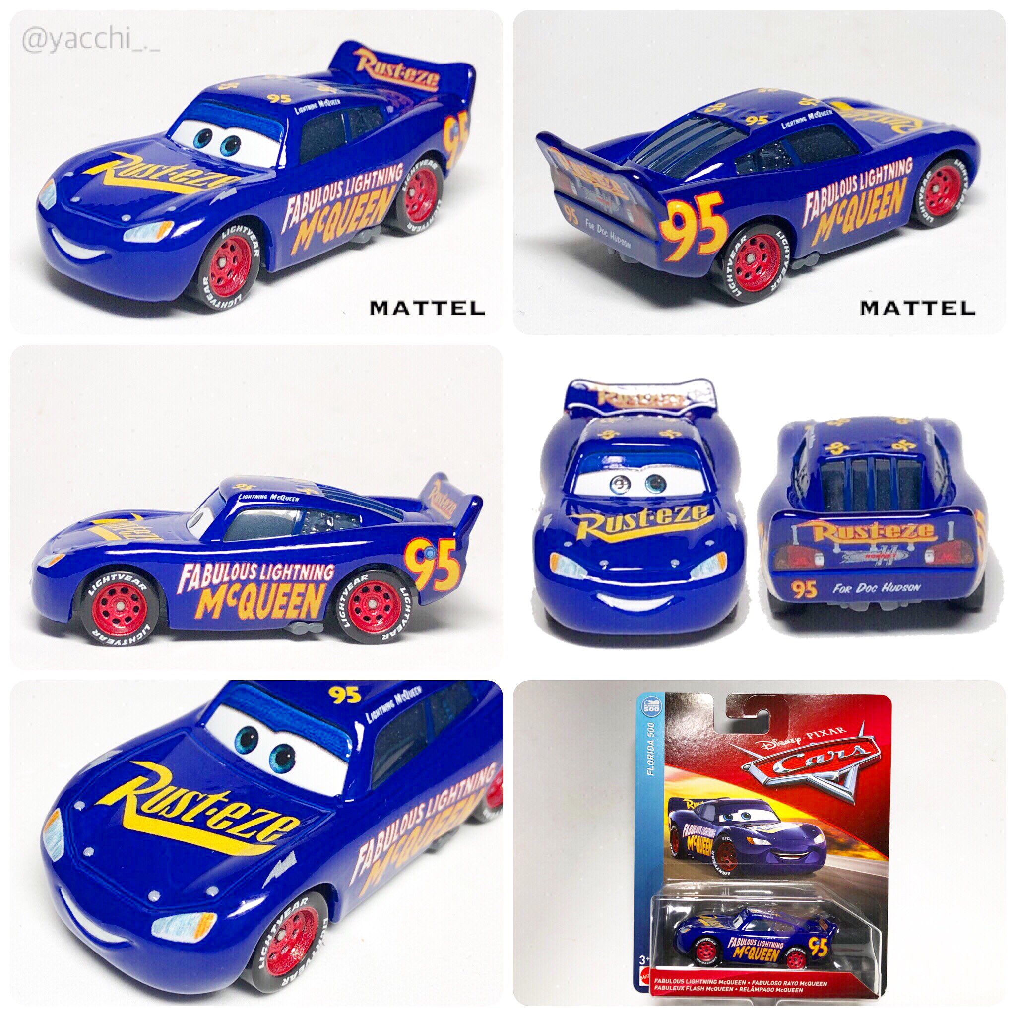 Fabulous Lightning McQueen ミニカー ケース付き（Lightning