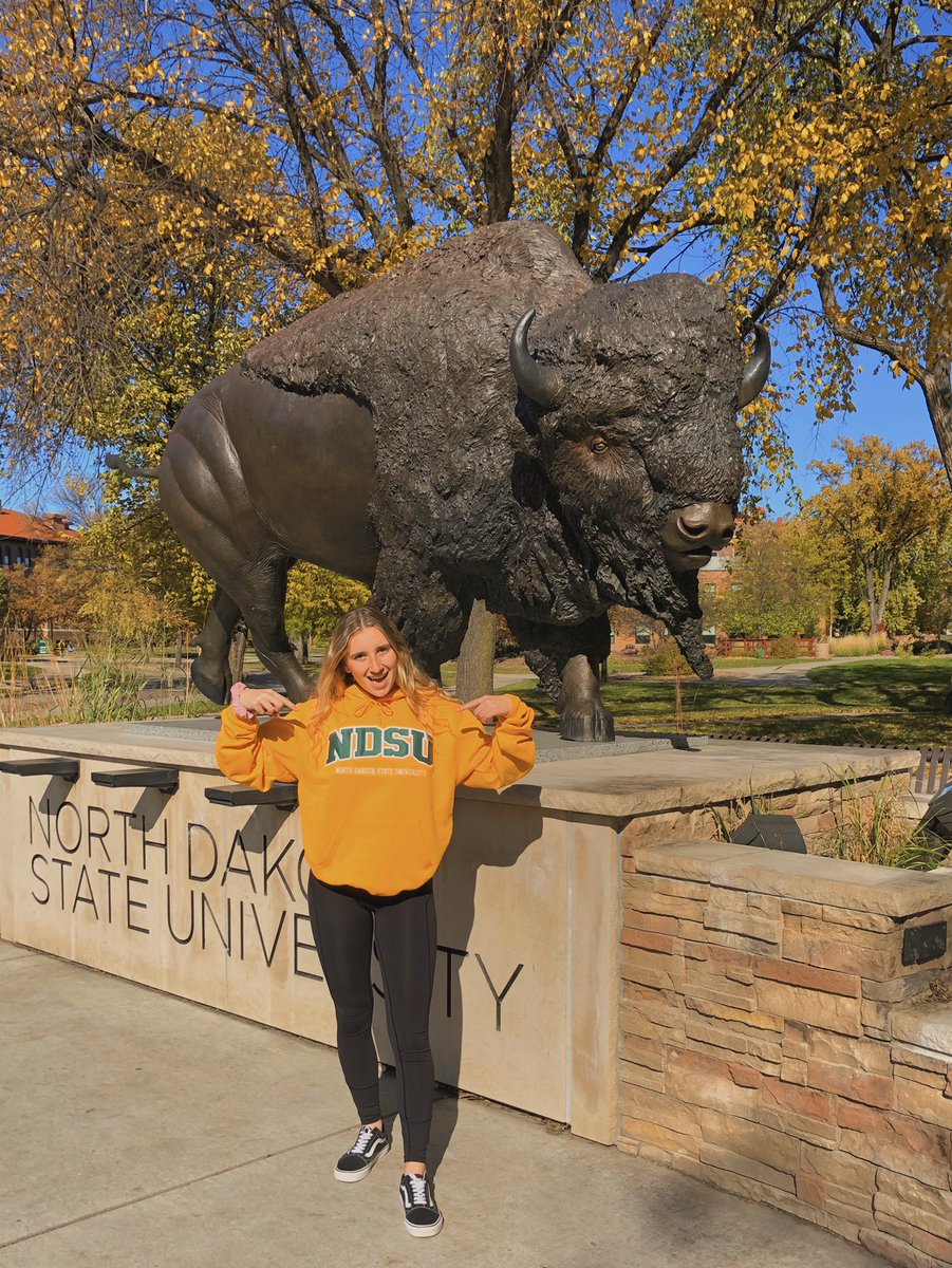 GabbySangillo's tweet photo. I am beyond excited to announce that I have verbally committed to play D1 soccer &amp; continue my education at North Dakota State University. Thank you to my family, coaches, team &amp; friends who have all supported me! Go Bison! @NDSUsoccer @theECNL @PHXRisingYouth @MHSTigersAD https://t.co/QtDM11C6J2