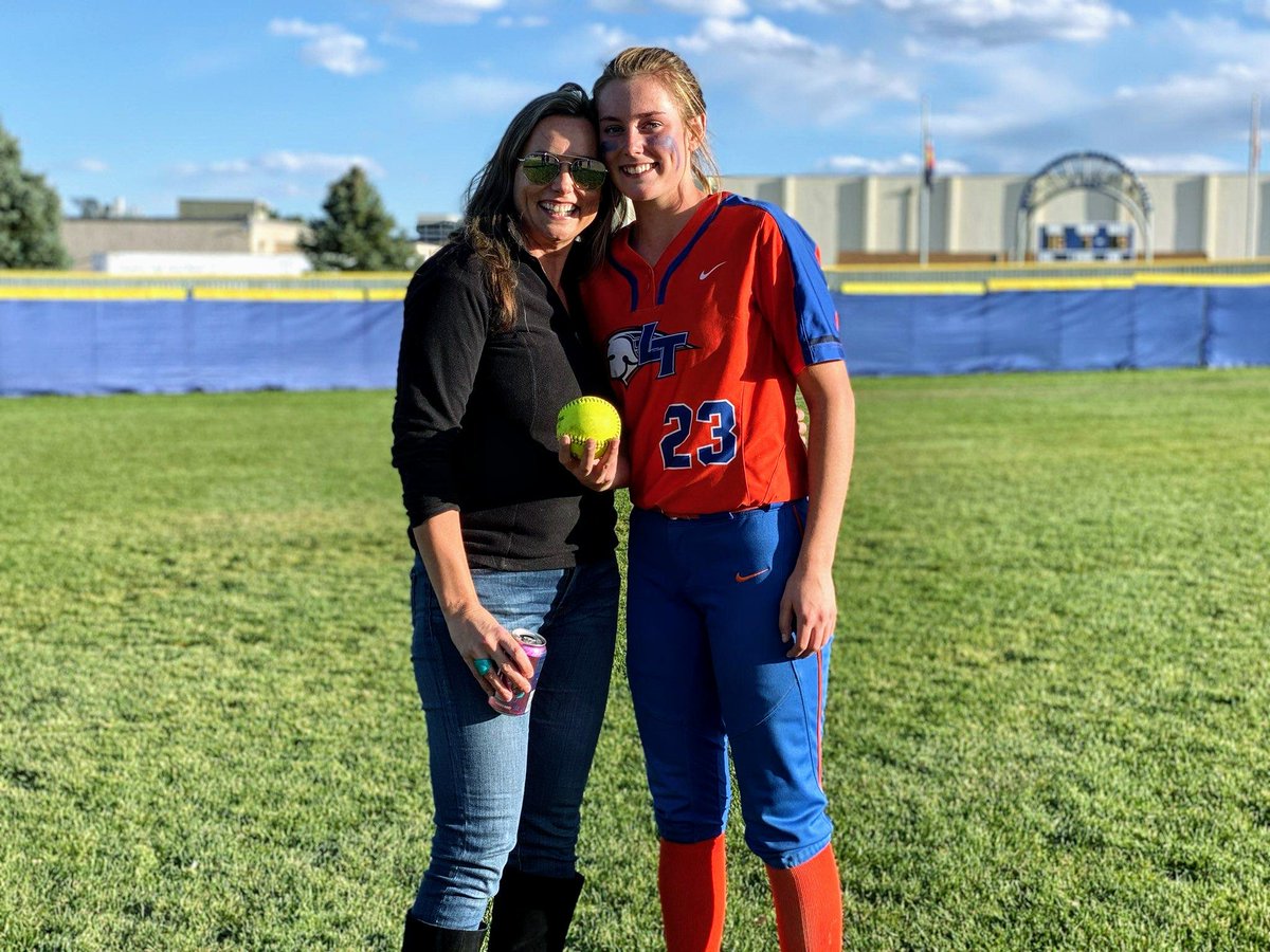 LTfastpitch's tweet photo. Bella Mumford with a home run in the Titans 16-9 win over Cherokee Trail to secure a spot in the State Championships! Way to play ladies! #LTSoftball #WantMore #StateBound https://t.co/5y5C9YtKHz