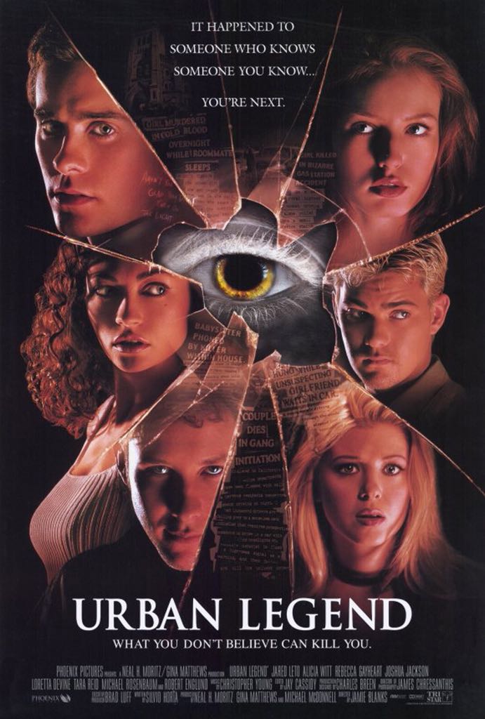 Another fav of mine10/19:Urban Legend (1998)