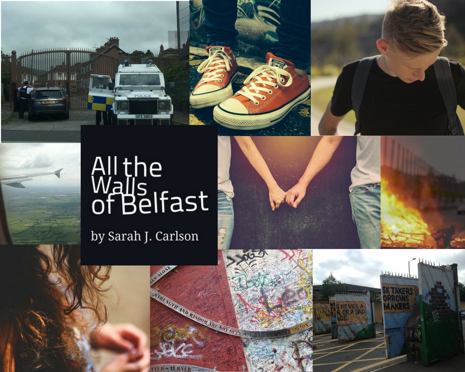 sarahjoydrop's tweet photo. A2: #allthewallsofbelfast is dual POV. Fiona doesn't believe in monsters, but there are plenty of scary people who do monstrous things that could keep her up at night. Danny's monster is his dad blackout drunk after he discovers Danny's plans to join the British Army. #Novel19s https://t.co/CnX5VPKPHq