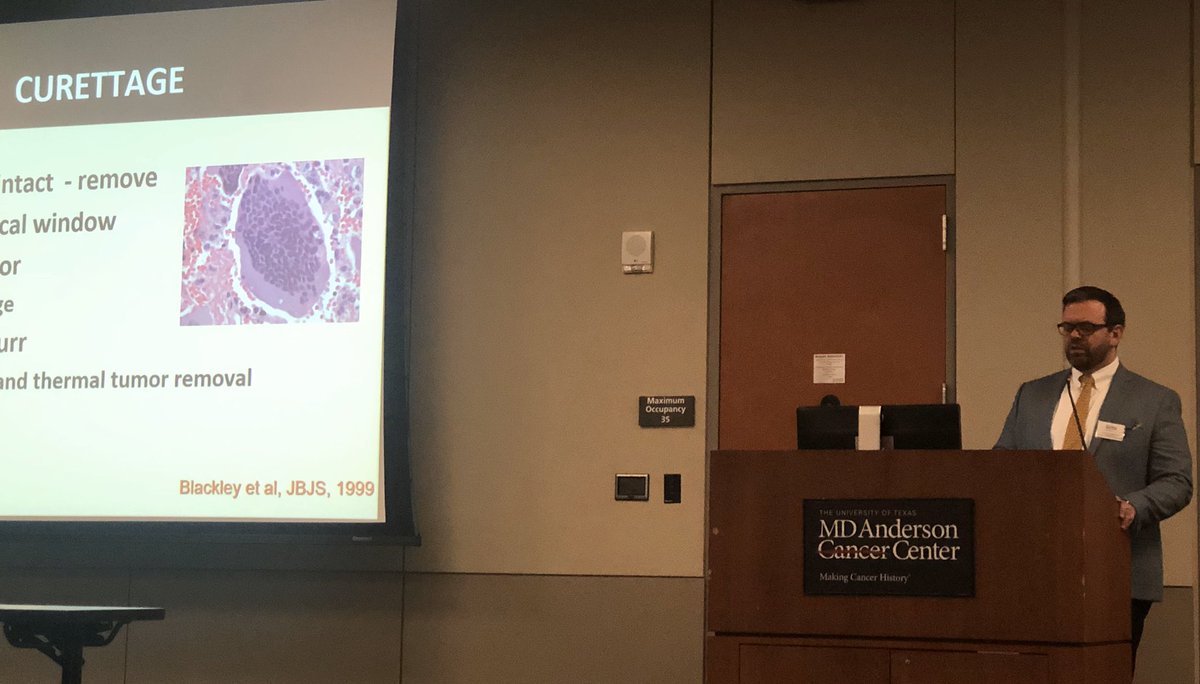 DryBones373's tweet image. Honored to be back teaching at MD Anderson Cancer Center with my Ortho Onc colleagues; 20th Annual MSK Path Conference.  #ResidentEducation #MakingCancerHistory