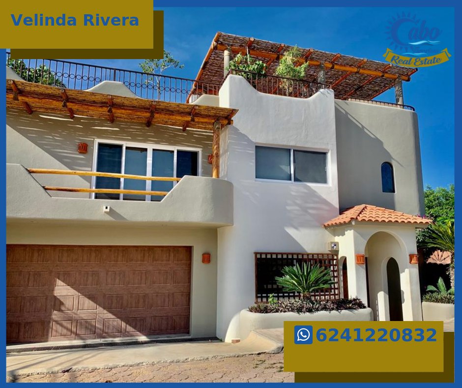 CaboEstate's tweet photo. SE RENTA CASA 😍
3 rec 3.5 baños amueblada
Garage
Jardín grande e incluido en la renta, terraza
Disponible el 2 noviembre.
Se puede mostrar ya.
👉$2,000 dls mes de renta más mes de depósito.
En tezal atrás del metate

Informes al 6241220832
Velinda Rivera https://t.co/89xbXuSwLb