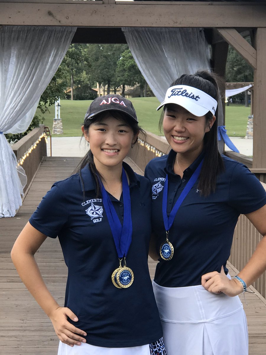 ClementsGolf's tweet image. Also, congrats to Natalie Cao &amp;amp; Anne Chen on making it to a 3-way playoff for 1st !!! Natalie is crowned the champ w/ a birdie on the 2nd playoff hole !!! Way to go !!! 🤩🥇