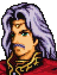 Alz アルツ 及川熊五郎 縮緬お絵かき Feネタ 聖騎士マイラ 想像図 ドット絵 Fe聖戦 トラキア776における十二聖戦士のオマケ 1 時のロプト皇帝の弟ながら虐げられる民の為に立ち上がったナイスガイ 聖騎士マイラの想像図 作中 設定集でも一切