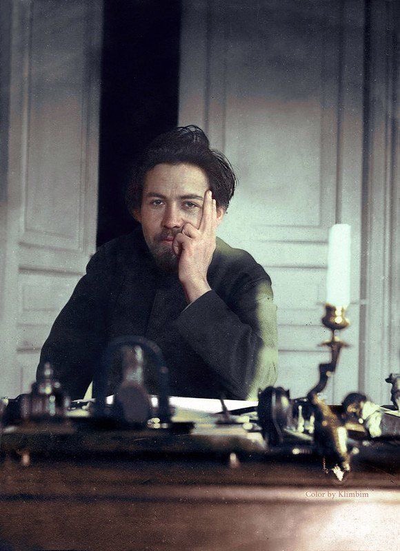 LiteraryVienna's tweet image. „The world is, of course, nothing but our conception of it.“

Anton Chekhov