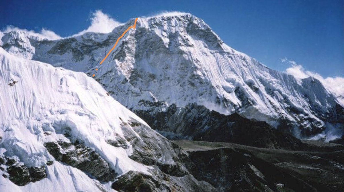 CarlosGarranzo's tweet photo. 🏔 #CHAMLANG: Los franceses Benjamin Védrines y Nicolas Jean volvieron al ⛺️ BC después de abrir una nueva vía hasta la cresta somital en la pared noreste.
No pudieron continuar hasta la cima por mala meteo.
https://t.co/sl23DfB7Kc
#7000m https://t.co/iCSQQHWHnI