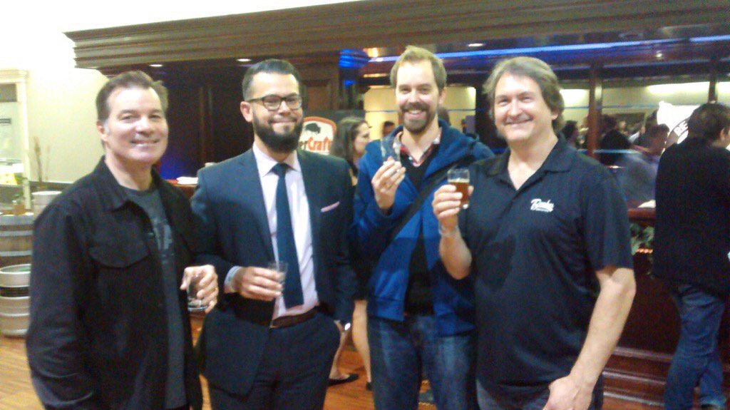 Really excited to be back sponsoring and presenting the Rookie of the Year Award at the <a href="/BCBeerAwards/">BC Beer Awards</a> for the 5th year in a row. Always so impressed with every year’s contenders. Here’s me with some random festival types after I presented the first award in 2015