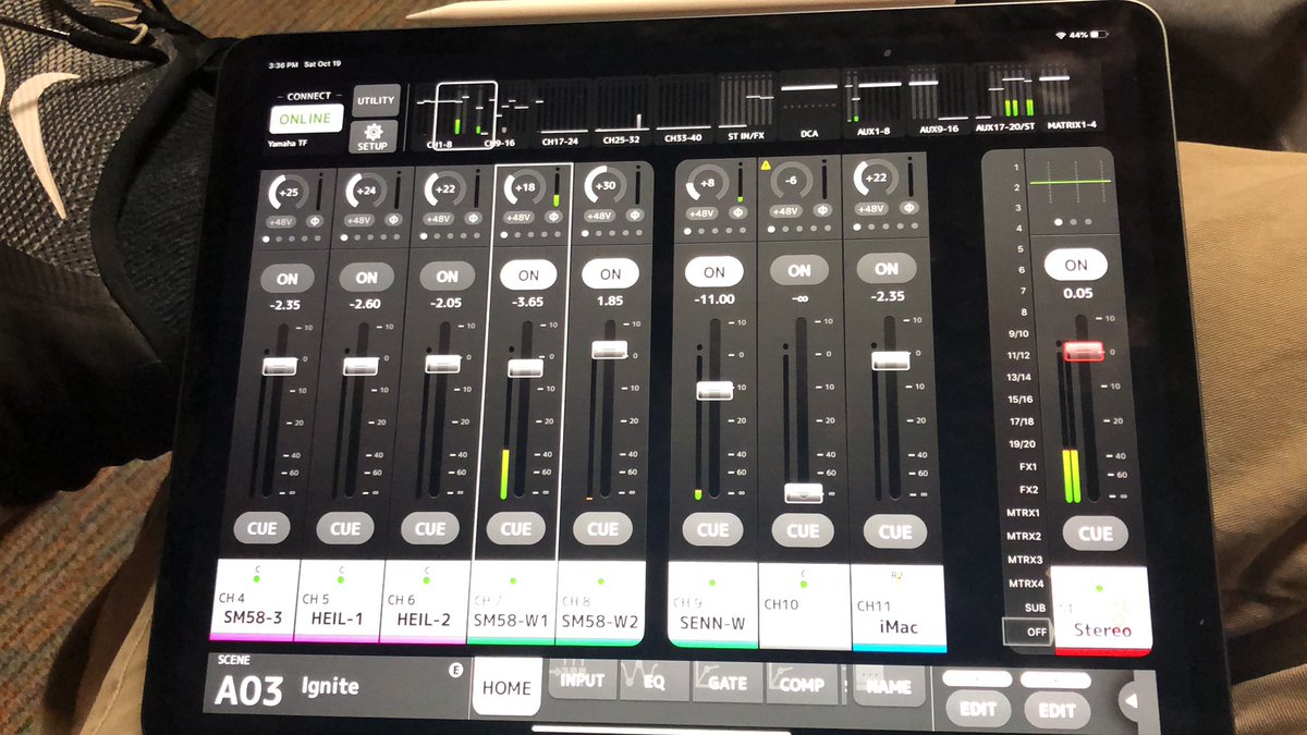 CrossSystems's tweet image. TF Series ... Event Saturday @YamahaCommAudio