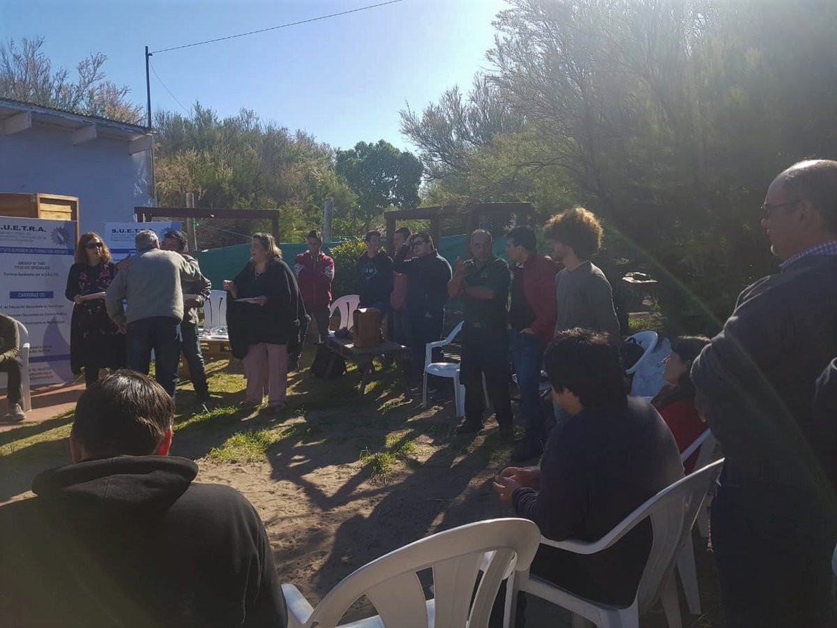 facumlopez's tweet photo. Creemos fundamental fomentar capacitaciones para empleos del #Futuro. Hoy se está desarrollando en Monte Pasubio con más de cincuenta personas, el  Segundo Encuentro Nacional de #EnergíasRenovables que declaramos de Interés Municipal y Educativo

#Educación #Capacitación #Energía https://t.co/6nP5DYA5ge