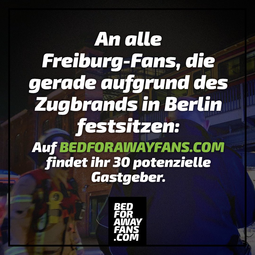 Einfach anmelden: bedforawayfans.com #bedforawayfans #scfreiburg #FCUSCF 🤝