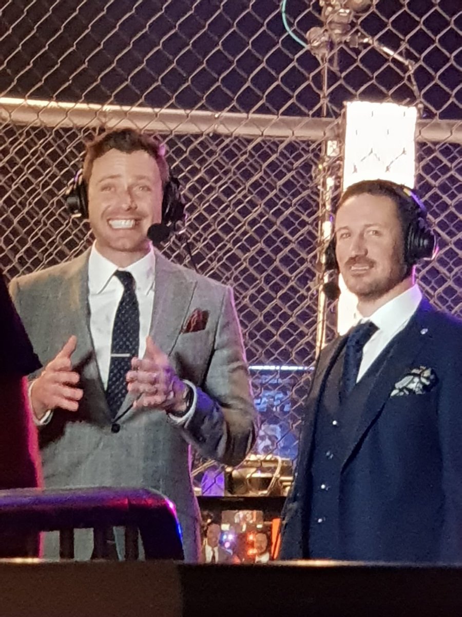 PugilistPhysio's tweet photo. Banging event, can’t wait for the final, plus got to see @John_Kavanagh
#EFNManchester
@EuroFightNight_ https://t.co/vyc2NBVukv
