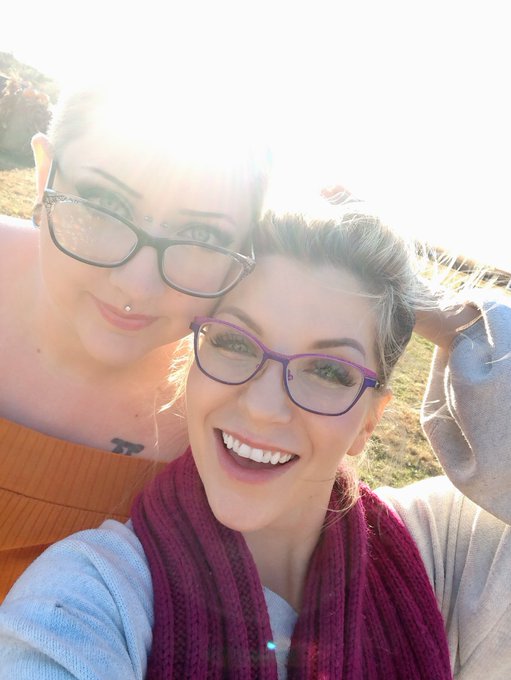 2 pic. I LOVE fall ??
 @dandysplayroom and I went pumpkin picking and got lost in a corn maze yesterday